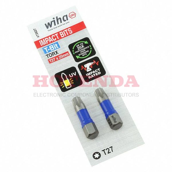 72627 - 726 T-BIT TORX T27X25MM - 2 PACK