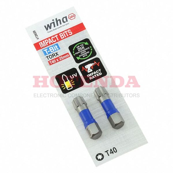 72629 - 726 T-BIT TORX T40X25MM - 2 PACK