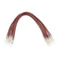 1831 - JUMPER WIRE 10PK M-M 6" BROWN