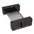 FFSD-08-D-07.75-01-N - Cable Assembly Flat Ribbon 0.196m 30AWG 16 POS IDC Connector to 16 POS IDC Connector F-F IDT-IDT Bulk