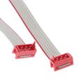 1483351-3 - AMP FROM TE CONNECTIVITY 1483351-3 Ribbon Cable, Micro-Match Plug, Micro-Match Plug, 6 Ways, 9.9 ", 250 mm, 1.27 mm