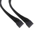 SFSD-12-28-G-12.00-D-NUS - Cable Assembly Discrete Wire 0.304m 28AWG 24 POS Wire to Board to 24 POS Wire to Board SKT-SKT Crimp-Crimp Bulk