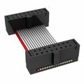 FFSD-08-D-05.00-01-N-RW - Cable Assembly Flat Ribbon 0.127m 30AWG 16 POS IDC Connector to 16 POS IDC Connector F-F IDT-IDT Bulk