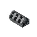 1952260000 - 0.295 7.50mm Black Bulk Thermoplastic, Wemid Through Hole 45° (135°) Angle with Board Screwless - Spring Cage, Tension Clamp 1 Levels 14-26 AWG Omnimate LMZF