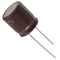 EKZE101ETS331MM20S - KZE 330μF Capacitor ±20% Tape &amp; Reel (TR) Through Hole 1.5A 0.709Dia 18.00mm -40°C~105°C Polar 7.493mm Radial, Can