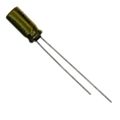 UFW2A3R3MDD1TA - UFW 3.3μF Capacitor ±20% Tape &amp; Box (TB) Through Hole 40mA 0.197Dia 5.00mm -40°C~85°C Polar 2.0066mm Radial, Can
