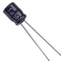 ECE-A1HKSR33B - Cap Aluminum 0.33uF 50V 20% (4 X 5mm) Radial 5mm 3mA 1000 hr 85C Ammo Pack