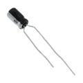 EEA-GA1E100B - GA 10μF Capacitor ±20% Tape &amp; Box (TB) Through Hole 33mA 0.157Dia 4.00mm -55°C~105°C Polar 5mm Radial, Can