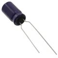 ECA-2CM010B - M 1μF Capacitor ±20% Tape &amp; Box (TB) Through Hole 36mA 0.248Dia 6.30mm -25°C~85°C Polar 5mm Radial, Can
