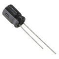 UVK2G2R2MPD1TA - UVK 2.2μF Capacitor ±20% Tape &amp; Box (TB) Through Hole 38mA 0.315Dia 8.00mm -40°C~85°C Polar 3.5052mm Radial, Can