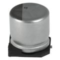 EMVY100ADA681MJA0G - Alchip™- MVY 680μF Capacitor ±20% Tape &amp; Reel (TR) Surface Mount 670mA 0.394Dia 10.00mm -55°C~105°C Polar Radial, Can - SMD