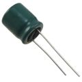 ESC477M016AH1AA - ESC 470μF Capacitor ±20% Bulk Through Hole 640mA 0.394Dia 10.00mm -40°C~105°C Polar 5mm Radial, Can