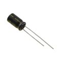 UKW2A100MED1TA - UKW 10μF Capacitor ±20% Tape &amp; Box (TB) Through Hole 75mA 0.248Dia 6.30mm -40°C~85°C Polar 2.4892mm Radial, Can