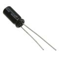 UKL1A220MDDANA - UKL 22μF Capacitor ±20% Bulk Through Hole -40°C~105°C Polar Radial, Can