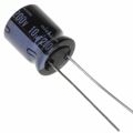 UVR2D100MPD - UVR 10μF Capacitor ±20% Bulk Through Hole 95mA 0.394Dia 10.00mm -40°C~85°C Polar 5mm Radial, Can
