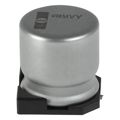 EMVY101GRA101MKE0S - Alchip™- MVY 100μF Capacitor ±20% Tape &amp; Reel (TR) Surface Mount 0.492Dia 12.50mm -40°C~105°C Polar Radial, Can - SMD