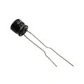 UMP1C100MDD - UMP 10μF Capacitor ±20% Bulk Through Hole 23mA 0.197Dia 5.00mm -40°C~85°C Bi-Polar 2mm Radial, Can