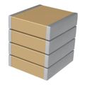 CKC33C664KCGLC7805 - Cap Ceramic 0.66uF 500V C0G 10% Pad Konnekt 3 Stacked 150°C Extreme Low ESR T/R