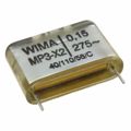 MPX21W3150FH00MSSD - 0.15μF Film Capacitor ±20% Radial PC Pins 275V-AC Paper, Metallized