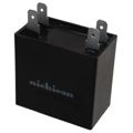 EEC2G505HQA406 - EEC 5μF Film Capacitor -5% +10% Rectangular Box Quick Connect, Disconnect 400V-AC Polypropylene (PP), Metallized Chassis Mount