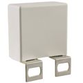 C4BSMBX4100ZAFJ - C4BS 1μF Film Capacitor ±5% Rectangular Box Screw Terminals 850V-DC 550V-AC Polypropylene (PP), Metallized Chassis Mount, Through Hole