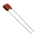DSF100J103 - DSF 10000pF Film Capacitor ±5% Radial PC Pins 100V-DC 630mV-AC Polyester, Metallized - Stacked PCB, Through Hole