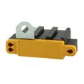 405QPC250KA3A1LL - QPC 4μF Film Capacitor ±10% Rectangular Box Screwless - Push-In Spring 250V-AC Polyester, Metallized Chassis Mount