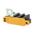 255QPC250KA3A1LLA - QPC 2.5μF Film Capacitor ±10% Rectangular Box Screwless - Push-In Spring 250V-AC Polyester, Metallized Chassis Mount