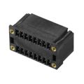 1973620000 - WEIDMULLER 1973620000 Terminal Block, Header, 3.81 mm, 12 Ways, 10 A, 300 V, Through Hole Right Angle