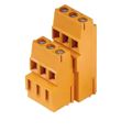 1769380000 - 0.200 5.08mm Orange Bulk Thermoplastic, Wemid Through Hole Horizontal with Board Screw - Clamping Yoke, Tension Sleeve 2 Levels 14-24 AWG Omnimate LM