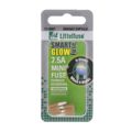 0MIN07.5VPGLO - Automotive Fuses 7.5A 2PK SMALL (MINI) BLADE