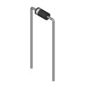 BZX85C36 - 40Ohms ±6% 36V 500nA @ 25V -65°C~200°C 1W DO-204AL, DO-41, Axial