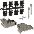 971-015-030-121 - BACKSHELL DB15 DIECAST NKL 45DEG