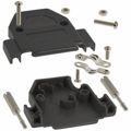 993-025-010-031 - BACKSHELL DB25 45DEG GREY PLASTI