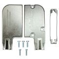 745653-4 - D-Sub Backshells STRN RELIEF KIT 25P DIECAST