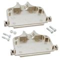2-745174-7 - Backshell/Cable Clamp 180 4 Shell Size Bright Nickel Over Copper Zinc Alloy Individual