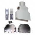176793-4 - CONN BACKSHELL 26POS 180DEG SHLD
