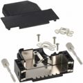 165X00799XE - Connector Accessories D-Sub Hood 25 POS Polycarbonate Black Shielded Version With Metal Screw