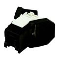 VOL-OCK5E-U-BK - Conn RJ-45 F 8 POS ST Cable Mount 8 Terminal 1 Port Bag Cat 5e