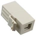 1933661-1 - Modular Connectors / Ethernet Connectors USB COUPLER BA SL STYLE ALMOND