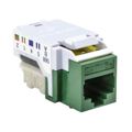 RJ45FC5E-GRN - INSERT RJ45 JACK TO IDC CONN