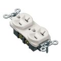 EDU20WH-X - Tewent Ampere Specification Grade 106 Duplex Outlet