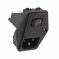 6EL1SM - AC Power Entry Modules 6A IEC - .110 FASTON UNFLTR/FLNG MNT MET