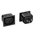 EAC405040 - PWR ENT RCPT IEC320-2-2F PNL QC