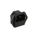 719W-00/01 - PWR ENT MOD RCPT IEC320-C14 PNL