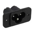4300.0100 - SCHURTER 4300.0100 INLET, IEC, C6, 0724, 2.5A