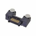 ERM8-010-01-S-D-RA-K-TR - Header, Center Strip Contacts Tape &amp; Reel (TR) 2 Rows 0.031 0.80mm Surface Mount, Right Angle 20 Positions Edge Rate™ ERM8 Gold Solder PHOSPHOR BRONZE