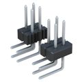 PEC29DBAN - CONN HEADER .100 DUAL R/A 58POS