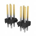 TSW-126-14-S-D - TSW Series 2-Row Header Solder Phosphor Bronze Bulk Through Hole Gold Polybutylene Terephthalate (PBT) 52-Position Board to Board or Cable 0.100 2.54mm Height