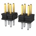 TMMH-130-05-L-D - SAMTEC TMMH-130-05-L-D Board-To-Board Connector, Vertical, TMMH Series, 60 Contacts, Header, 2 mm, Through Hole, 2 Rows
